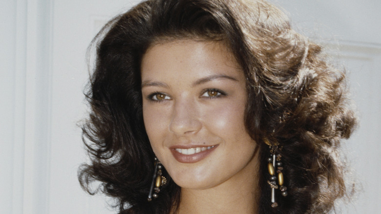 Catherine Zeta-Jones smiling