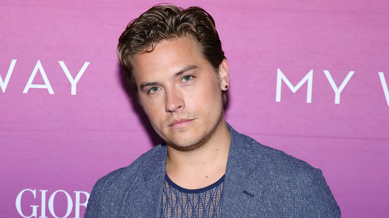 Dylan Sprouse posing