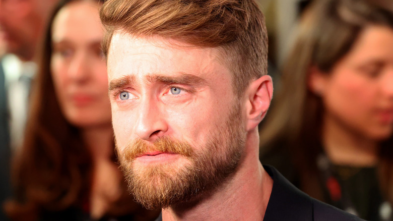 Daniel Radcliffe with facial hair