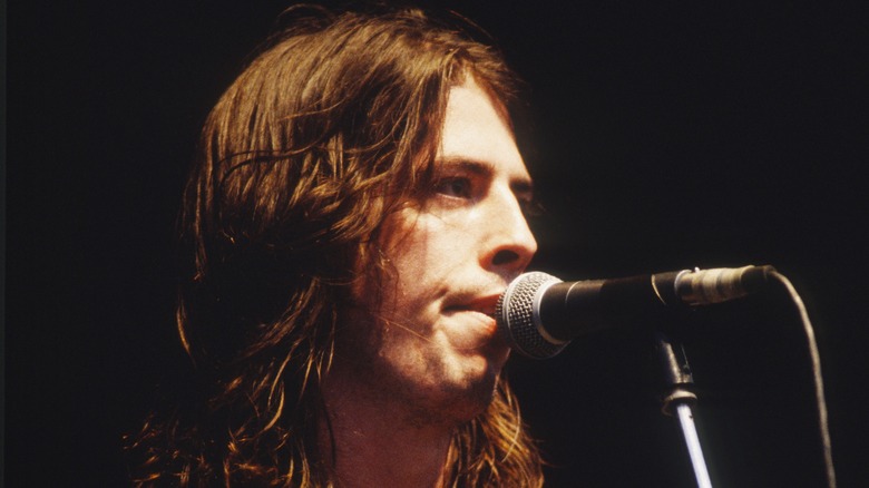 Dave Grohl with a clean shave
