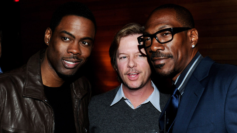 David Spade and Eddie Murphy