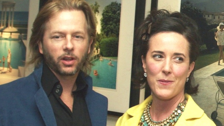 David Spade and Kate Spade