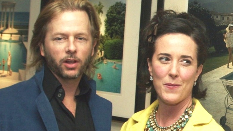 David Spade and Kate Spade