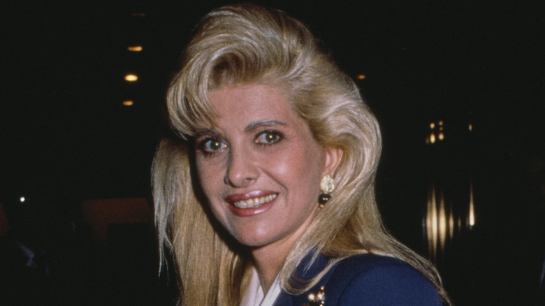 Ivana Trump smiling in the 1980s
