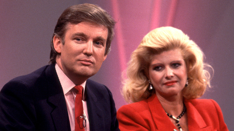 Donald Trump and Ivana Trump appearing on The Oprah Winfrey Show in 1988