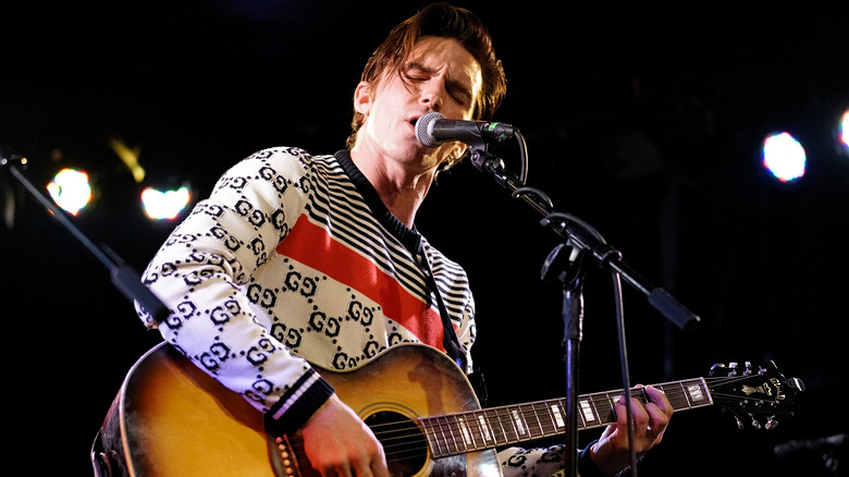 Drake Bell performing 
