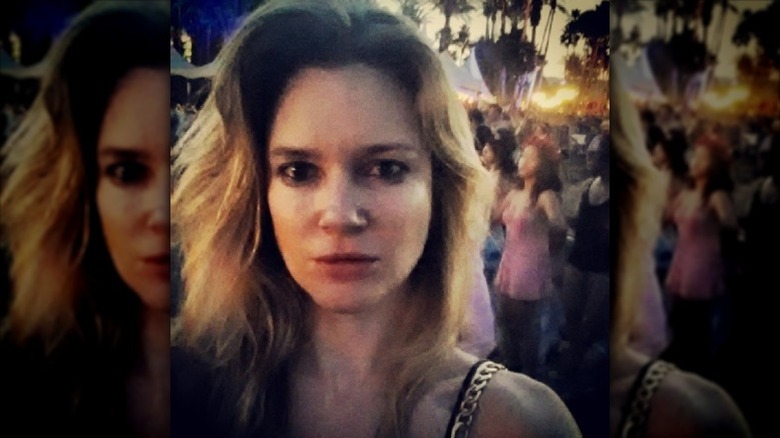 Justine Musk takes selfie at dusk