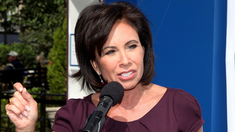 Jeanine Pirro speaking at an event