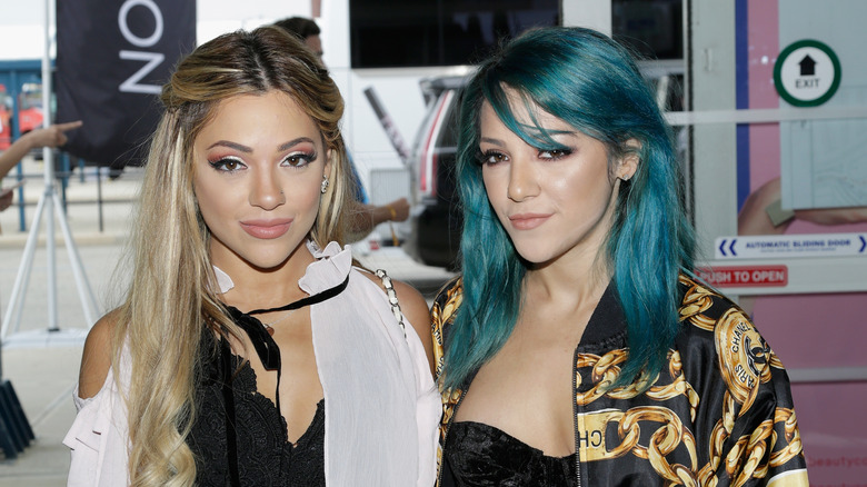 Niki DeMartino and Gabi DeMartino posing
