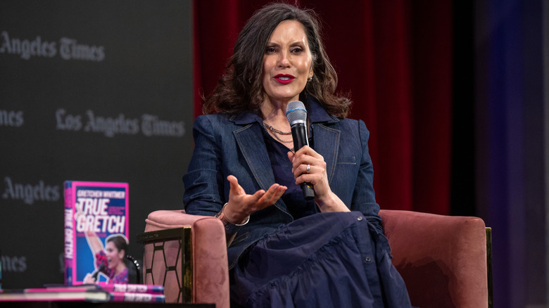 Gretchen Whitmer at the Los Angeles Times Festival of Books