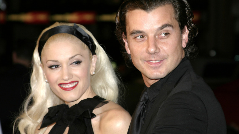Gwen Stefani and Gavin Rossdale smiling
