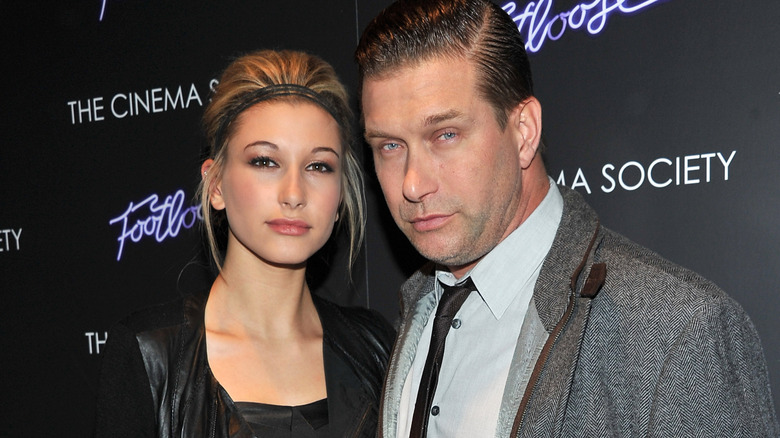 Hailey Bieber with dad Stephen Baldwin