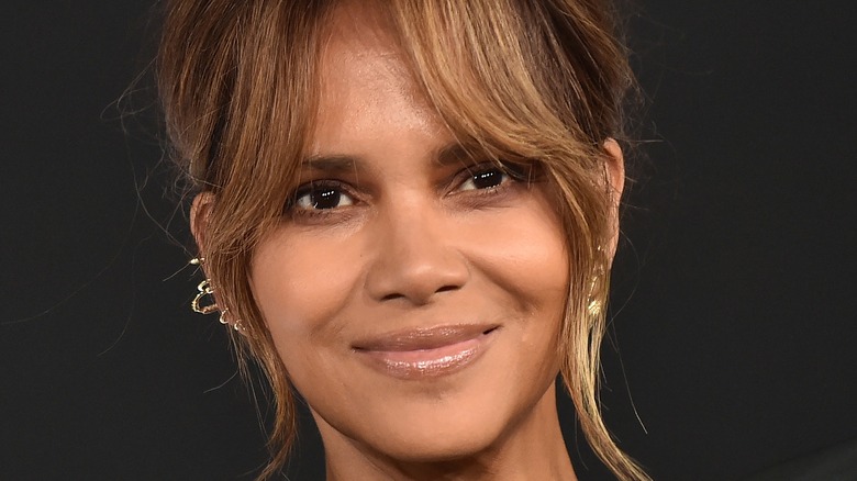 Halle Berry smiling