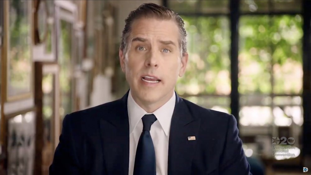 Hunter Biden in the DNC livestream in 2020