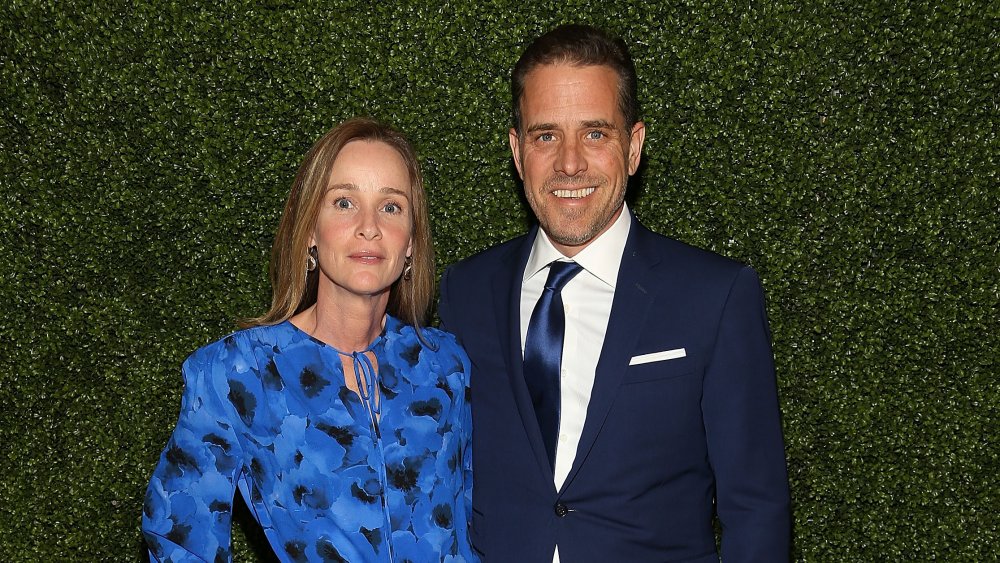 Kathleen Biden and Hunter Biden at an award ceremony in 2016