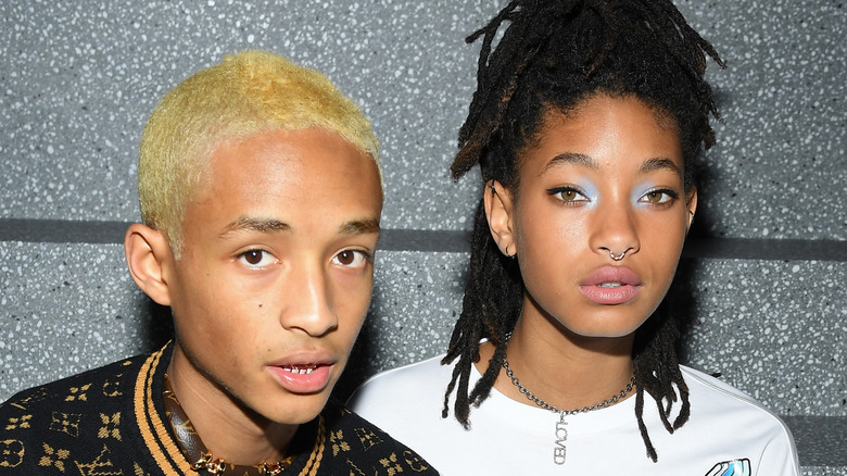 Jaden and Willow Smith at an event