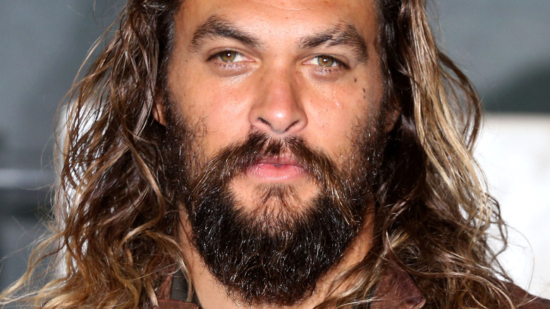 Jason Momoa, looking sad