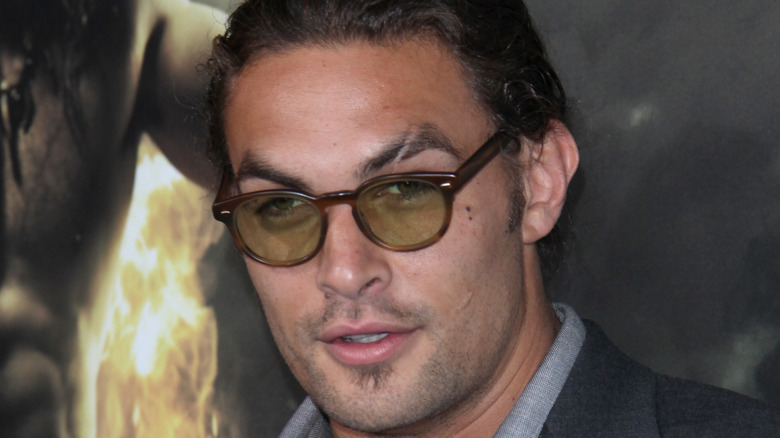 Jason Momoa, looking upset, 2011 photo 