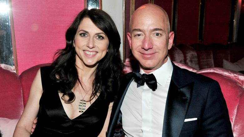 MacKenzie Scott and Jeff Bezos
