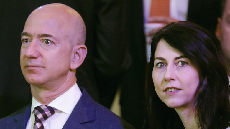 Jeff Bezos and MacKenzie (Scott) Bezos