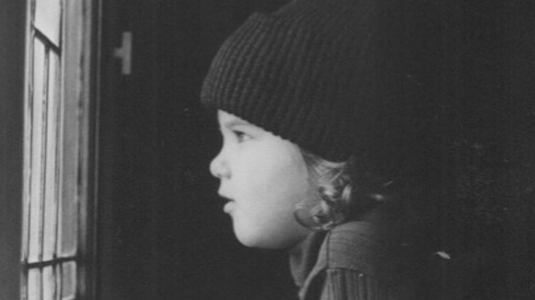 Jennifer Aniston as a child