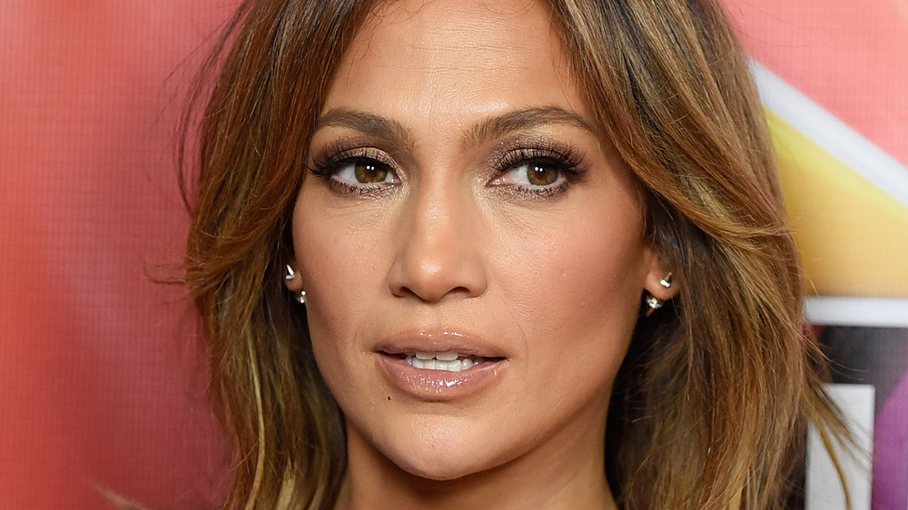 Jennifer Lopez on the red carpet