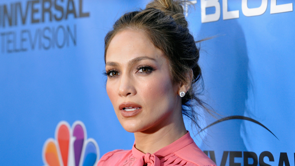 Jennifer Lopez on the red carpet