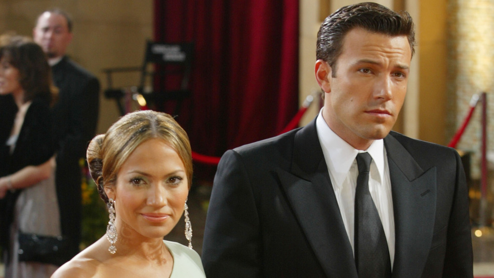 Jennifer Lopez and Ben Affleck on the red carpet