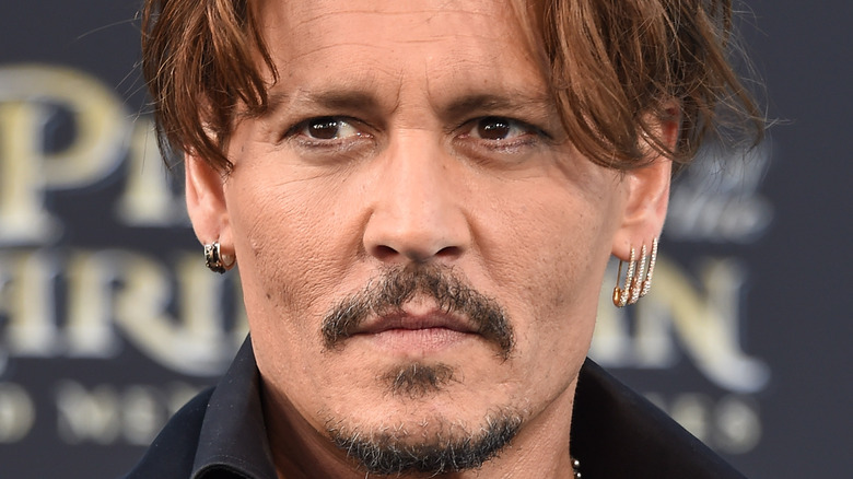 Johnny Depp at an event 