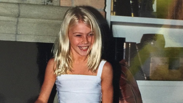 Julianne Hough as a child