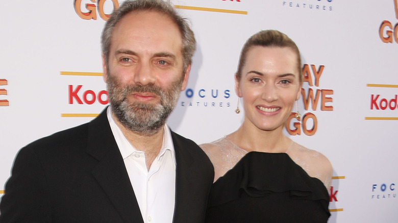 Sam Mendes and Kate Winslet