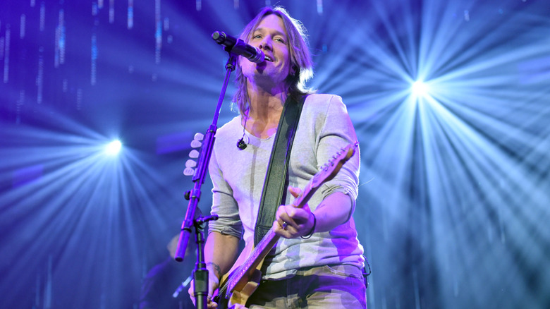 Keith Urban on stage