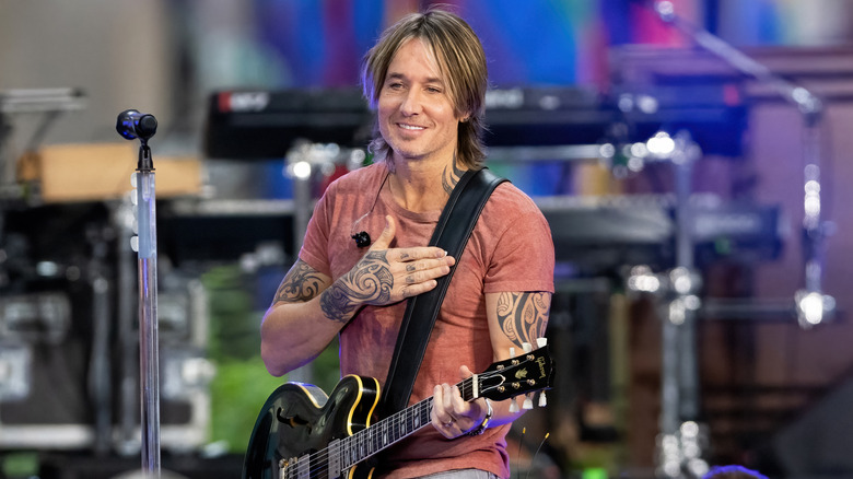 Keith Urban on stage