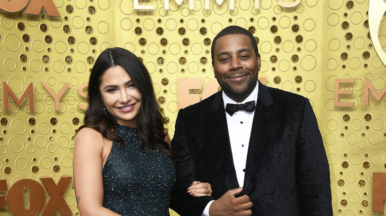 Christina Evangeline, Kenan Thompson posing