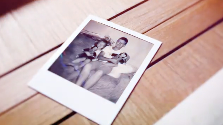 Young Lindsey Graham poses with his father