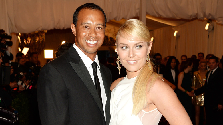 Tiger Woods and Lindsey Vonn on the red carpet