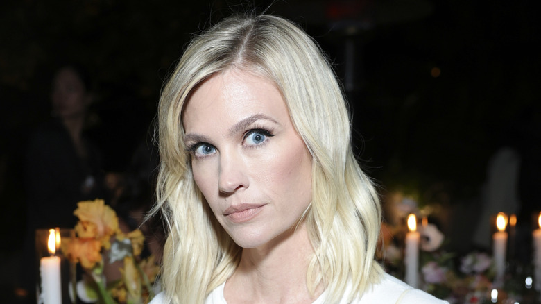 January Jones poses in April 2025