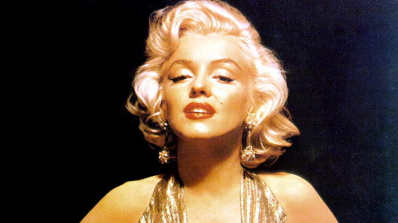 Marilyn Monroe posing for a photo
