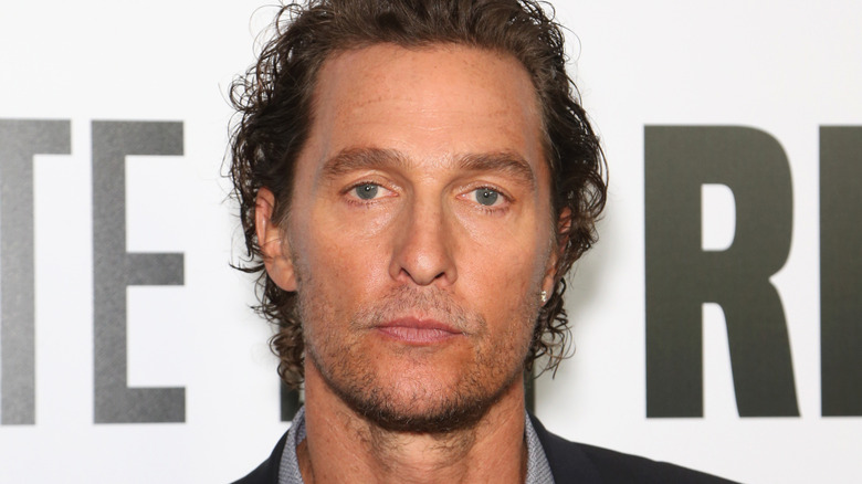 Matthew McConaughey at a CinemaCon 2018 event