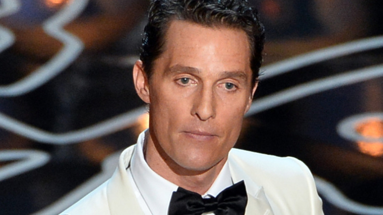Matthew McConaughey at the 2014 Oscars