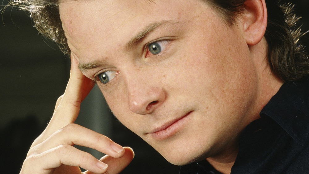 Michael J. Fox at a portrait session in 1988