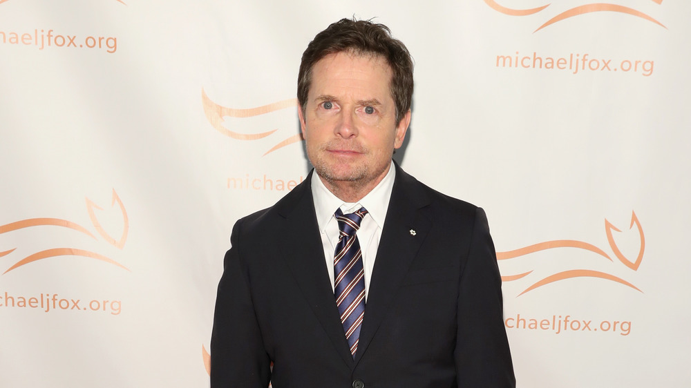 Michael J. Fox at A Funny Thing Happened on the Way to Cure Parkinson's benefit in 2018