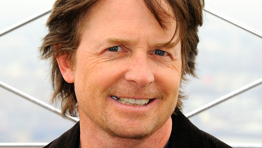 Michael J. Fox at the Empire State Building in 2011