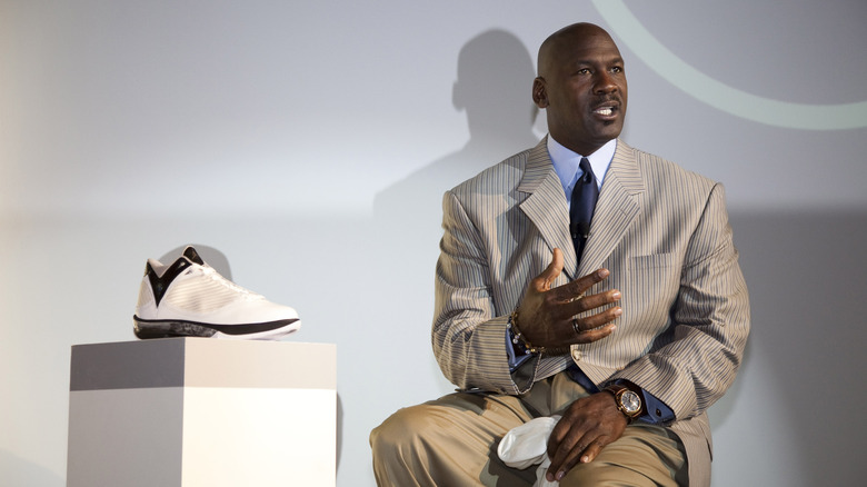 MIchael Jordan at 2015 Air Jordan event