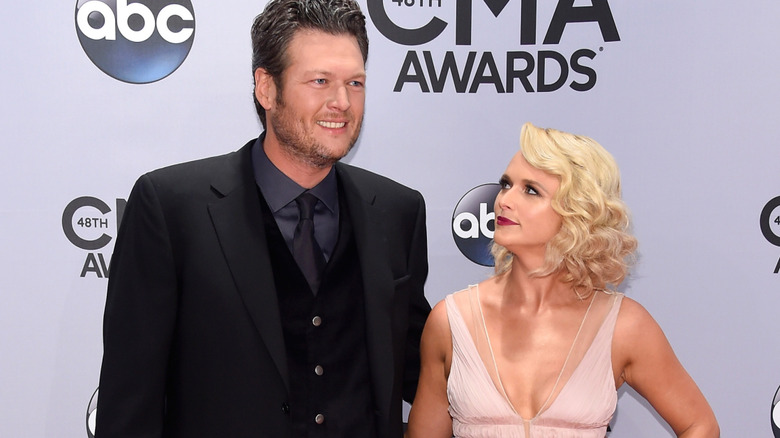 Blake Shelton with Miranda Lambert
