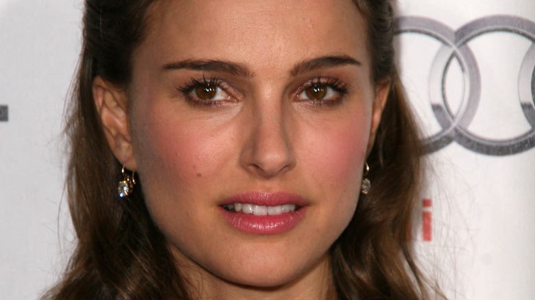 Natalie Portman looking away