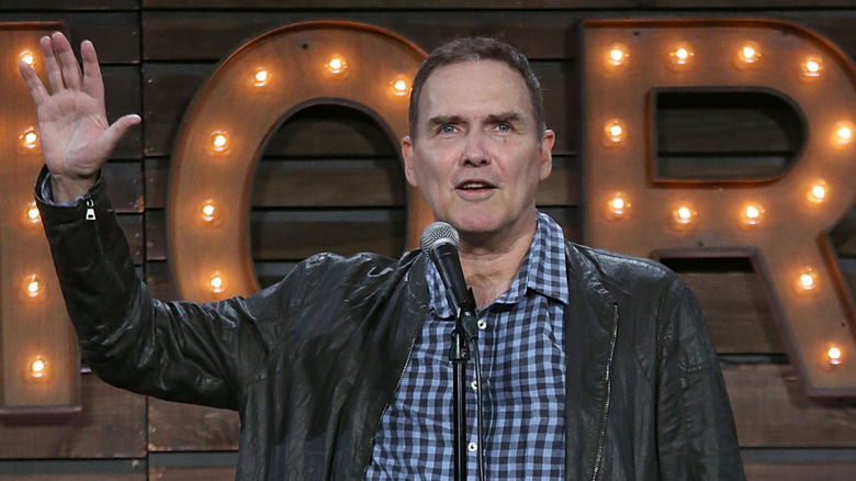 Norm Macdonald waving