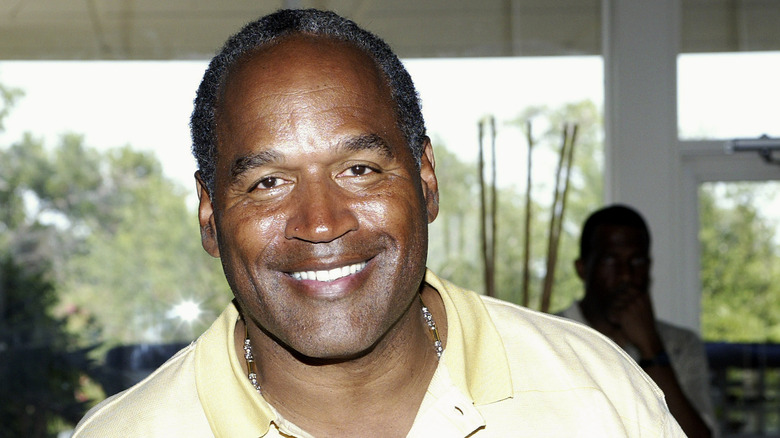 O.J. Simpson smiling