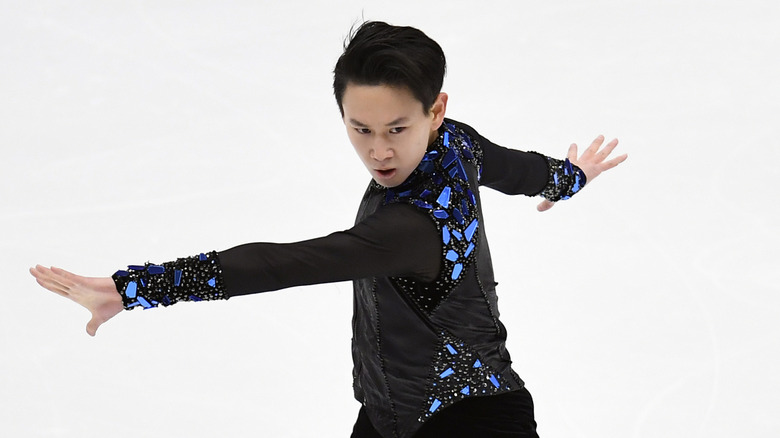 Denis Ten at 2017 Sapporo Asian Winter Games