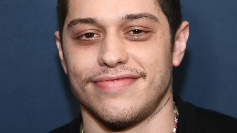 Pete Davidson smiling